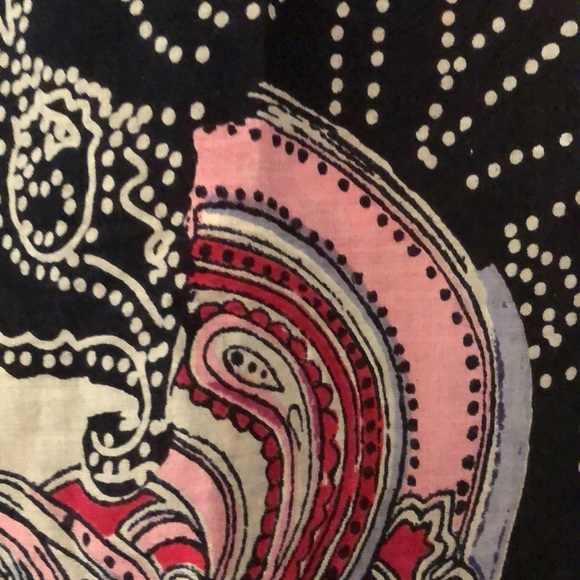 Lucky Brand boho tunic/cover up 100% cotton Sz S - Picture 3 of 4